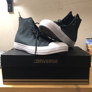 Converse Black High Top Chuck Taylor Cordura 10